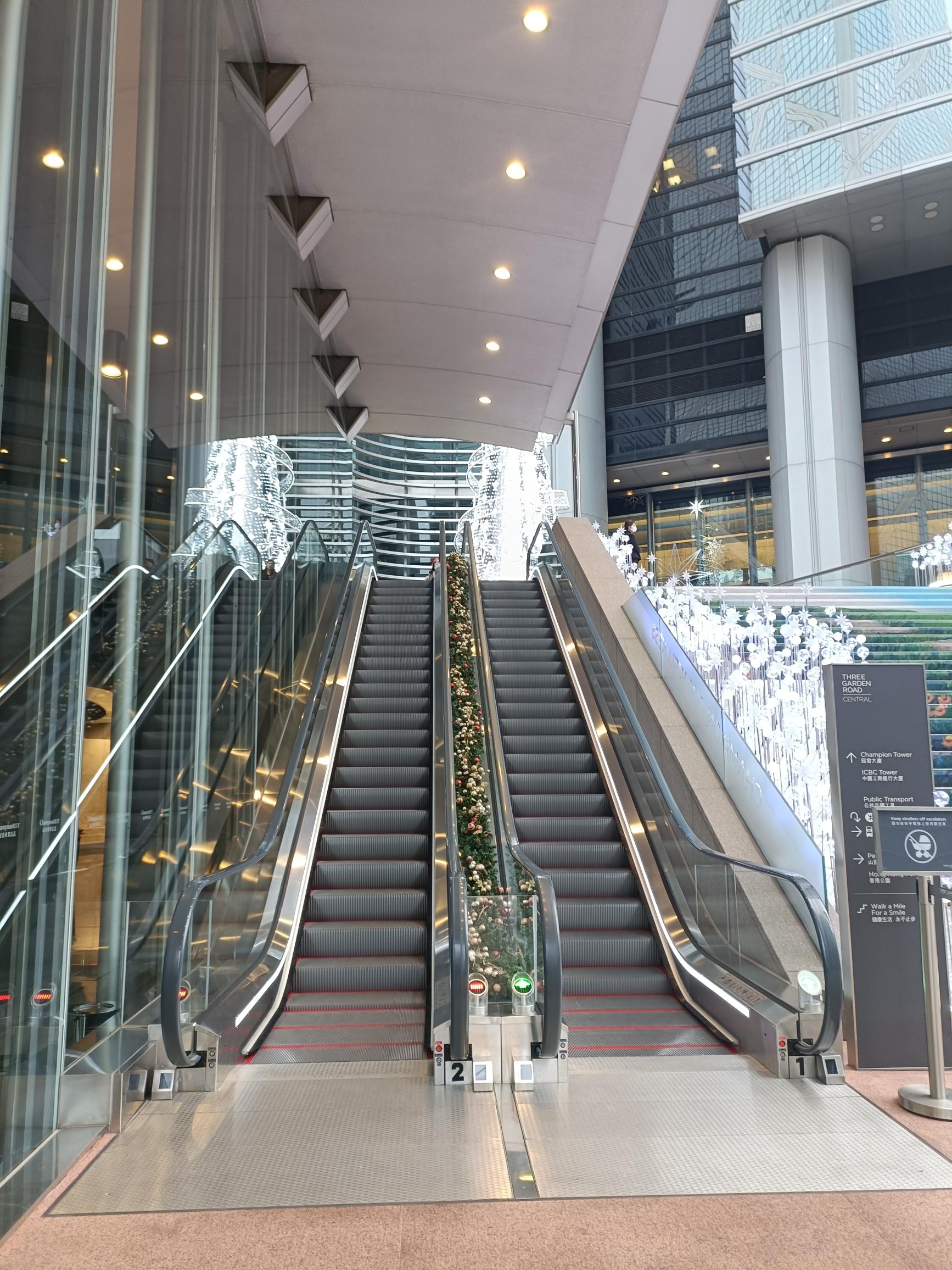 Three Garden Road Escalator Replacement